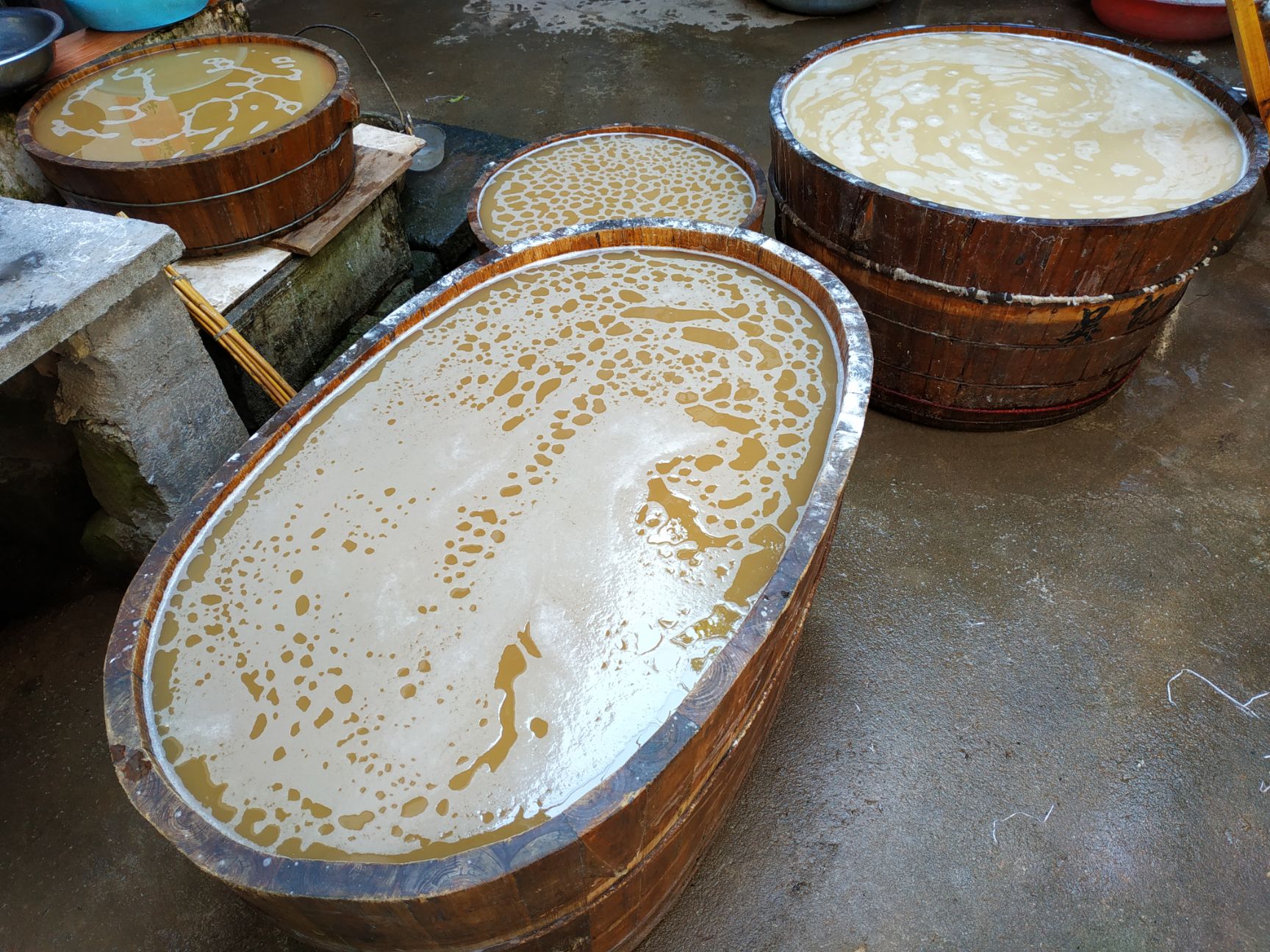 红薯淀粉纯红薯粉山芋粉农家纯手工传统方式洗粉无污染品味原生