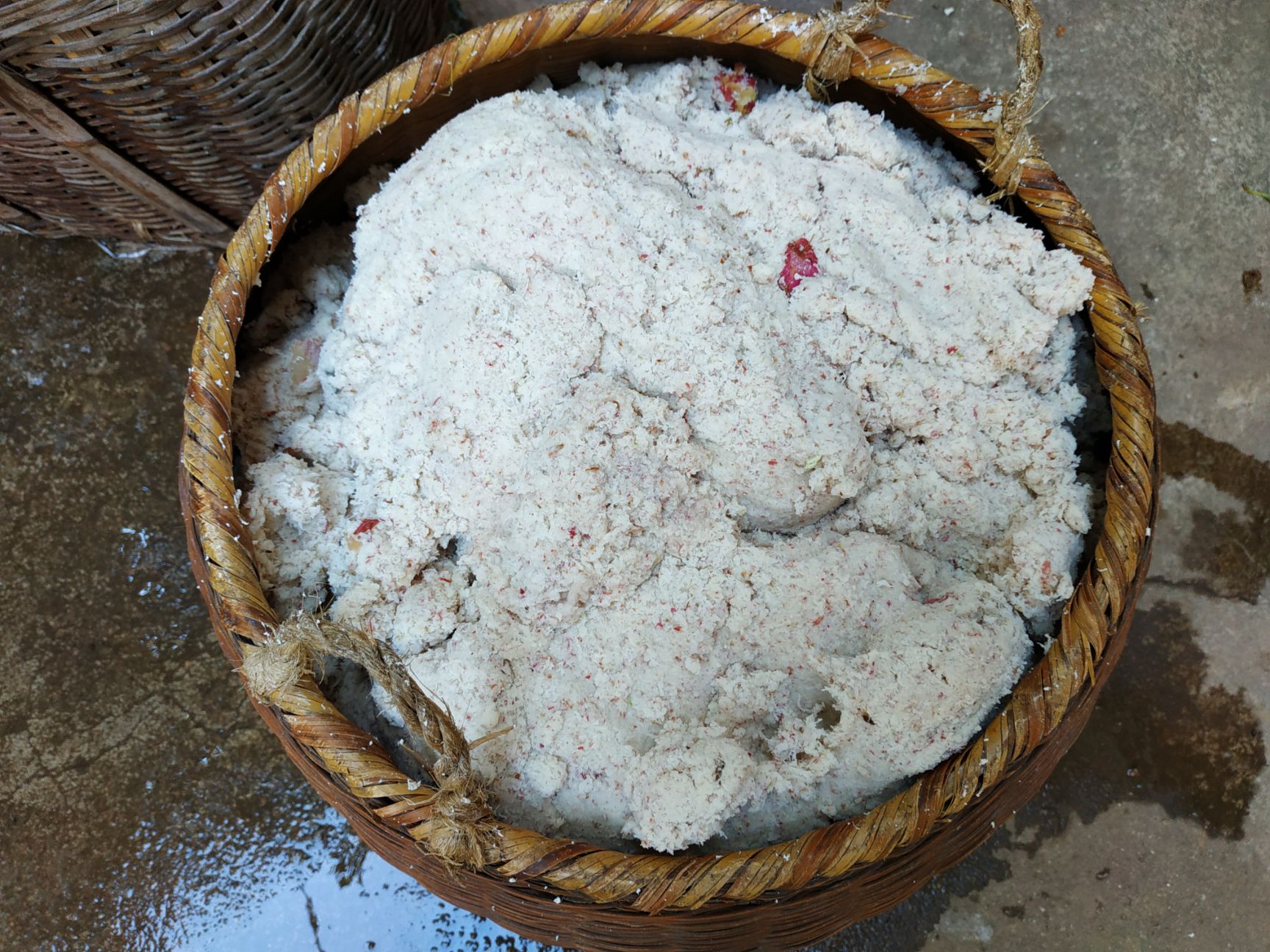 红薯淀粉纯红薯粉山芋粉农家纯手工传统方式洗粉无污染品味原生