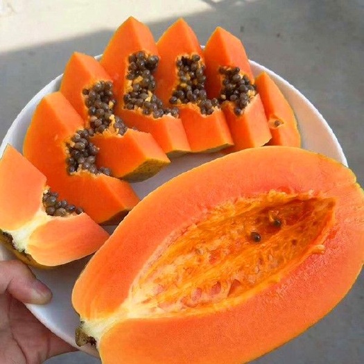南宁 新鲜红心木瓜，甜过初恋，好吃到忘不掉