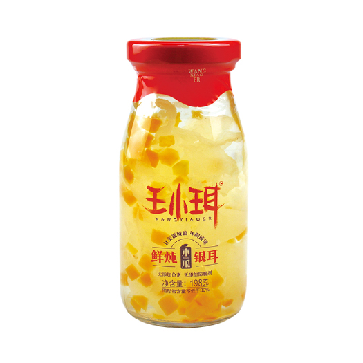 屏南县银耳罐头  王小珥木瓜味银耳羹   新鲜银耳熬制