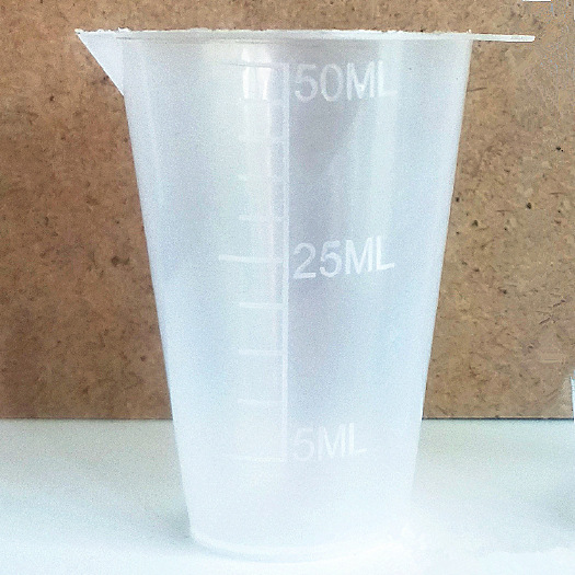 农药桶  加厚塑料刻度杯子 量杯 农药药品实验室 50ml,100ml