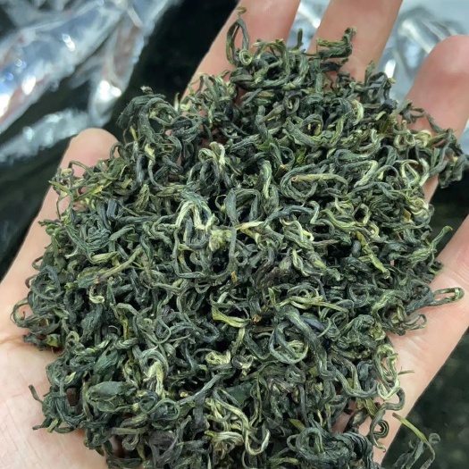 南雄市云雾茶  新款高山龙井香南雄市帽子峰山茶大铁锅手工炒茶包邮