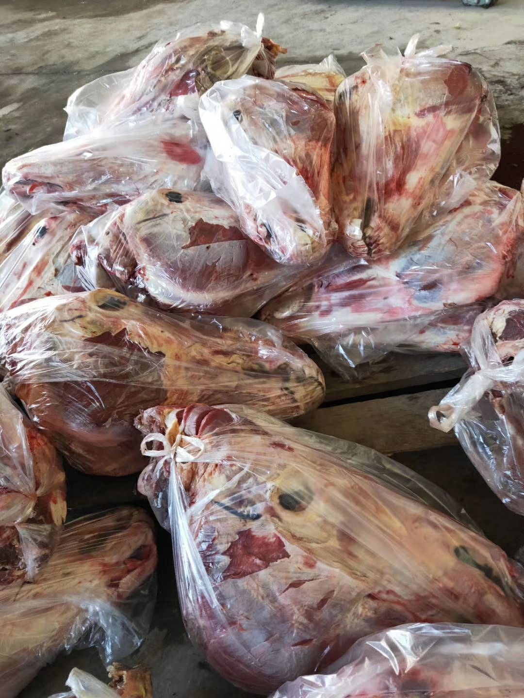  新鲜马头扒皮马头，自家加工厂，一手货源