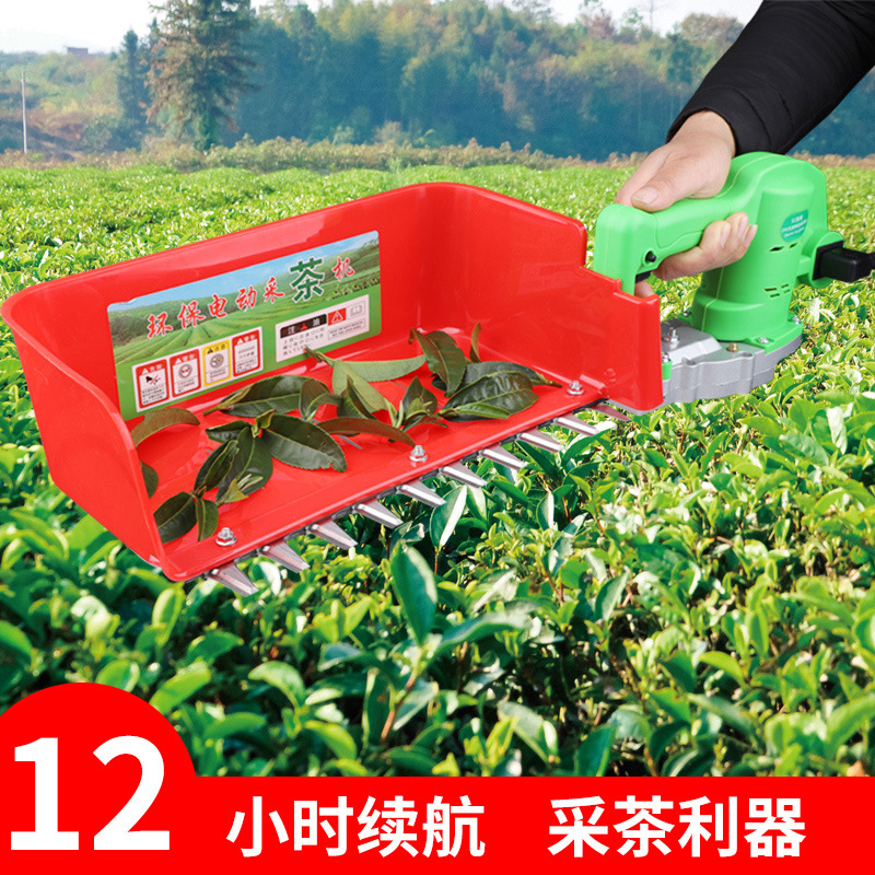寿光市采茶机  茶机小型修剪机充电式绿篱机茶叶采摘机24V单人便捷式无刷
