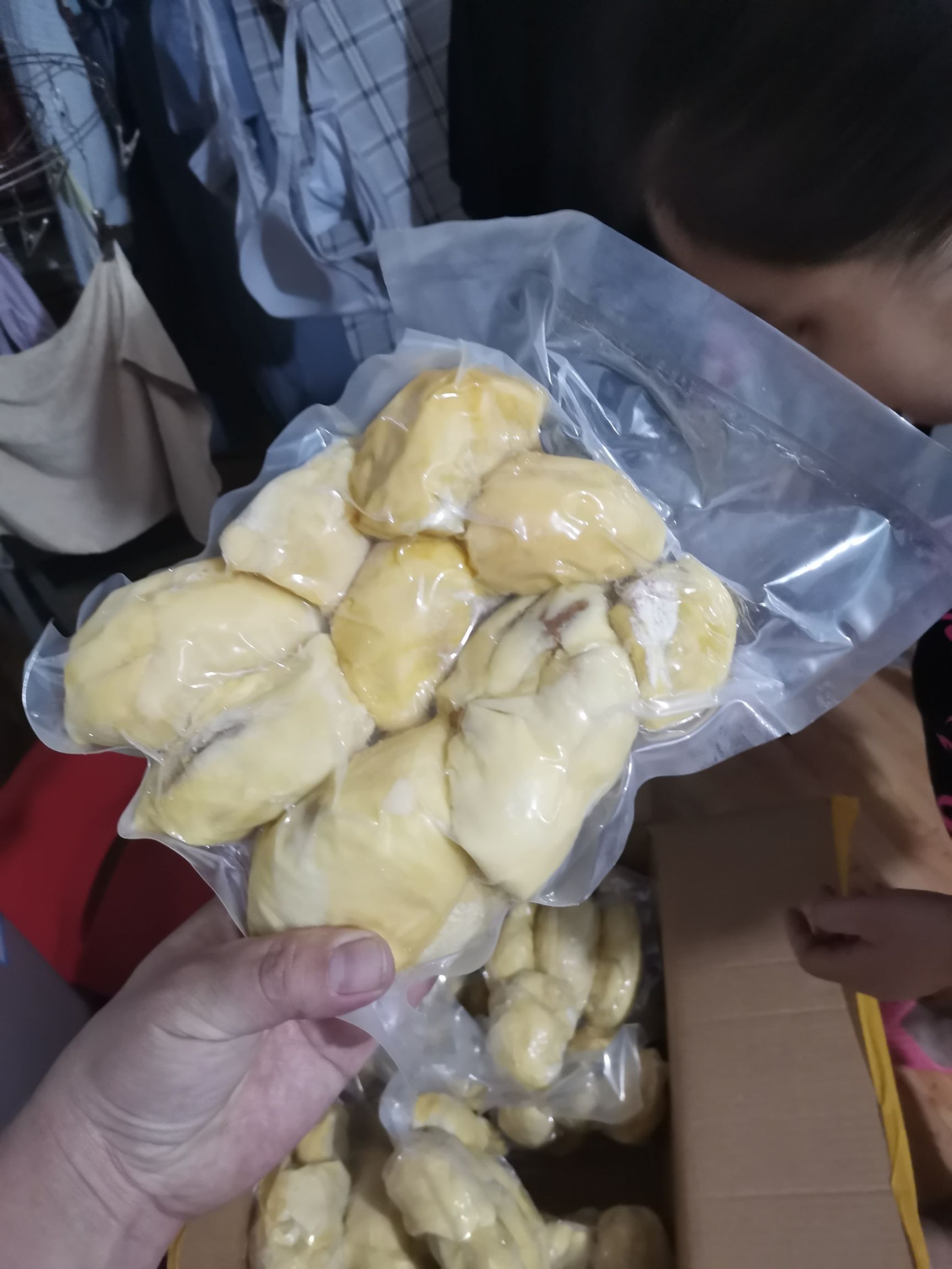 精品榴莲肉