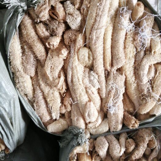 郯城县本地资源，一手丝瓜络，现货一吨