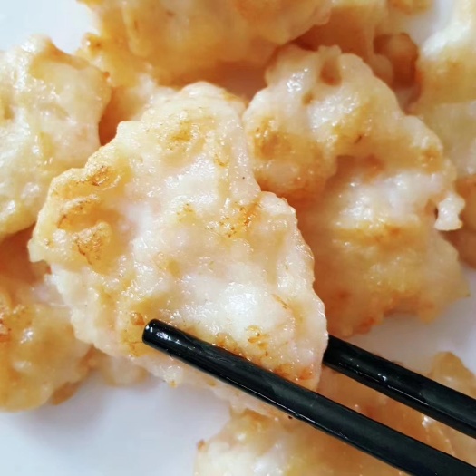 墨鱼胶 自家手工鲜做墨鱼滑墨鱼饼