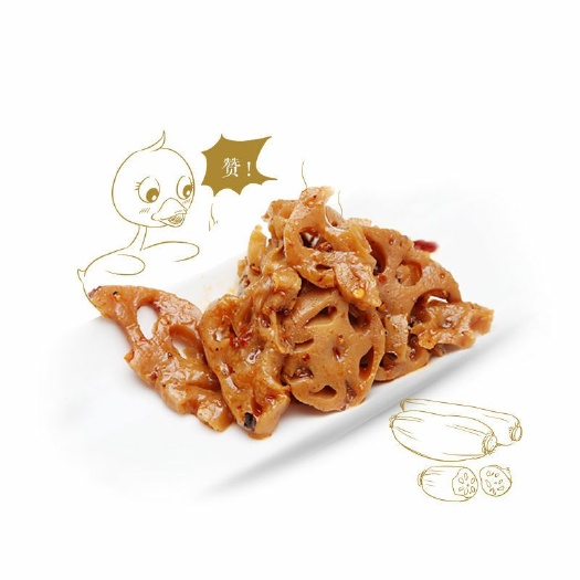 南京 食为先麻辣味卤脆莲藕片网红休闲零食小包装28g/包