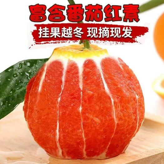 塔罗科血橙 【精选品质】秭归血橙中华红肉脐橙新鲜橙子5斤