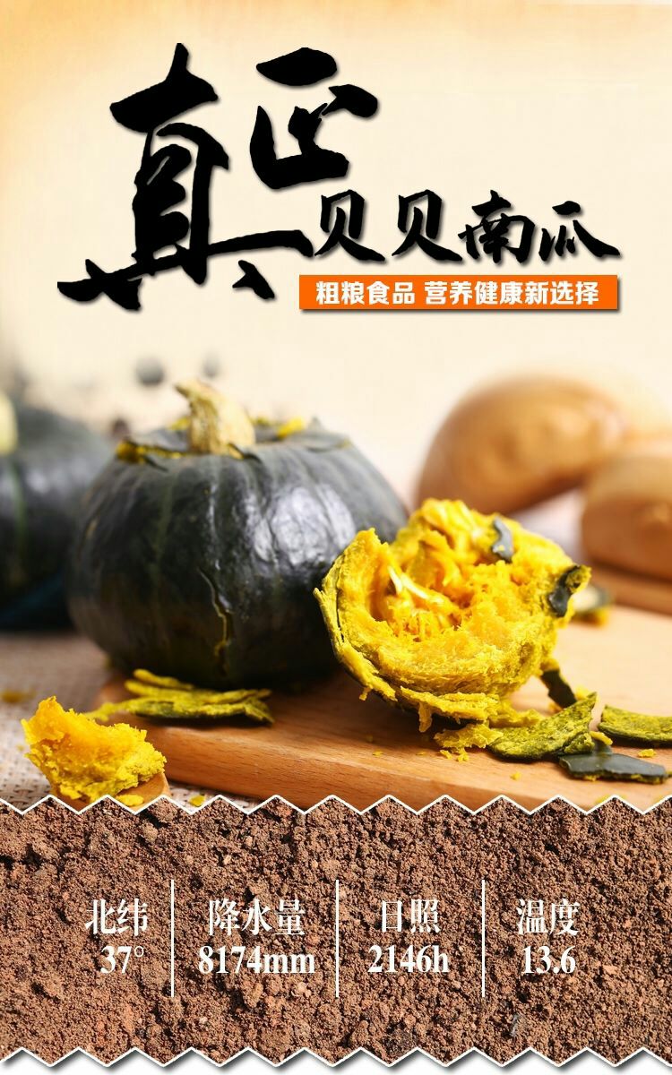 贝贝南瓜板栗小南瓜味甜新鲜蔬菜日本引进种源老南瓜非板粟宝宝辅