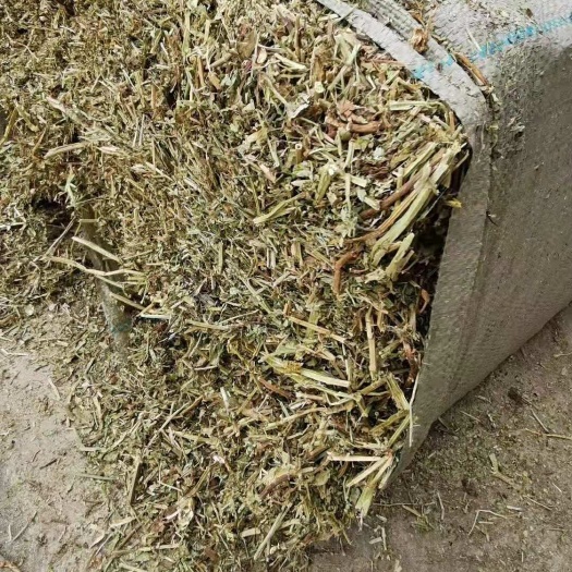 正阳县干牧草 黄贮草料 青干草料 花生秧秸秆 小麦秸秆