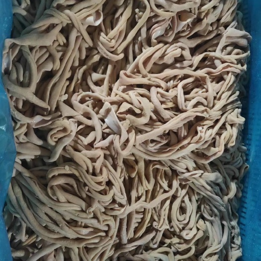沂南县鸭食带 去油鸭肠批发 12公斤，价格咨询为准