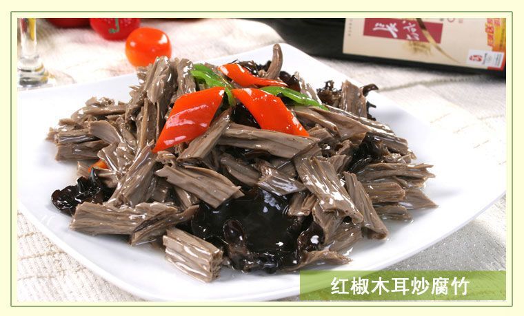 汤阴县 黑豆腐竹，纯手工干货批发