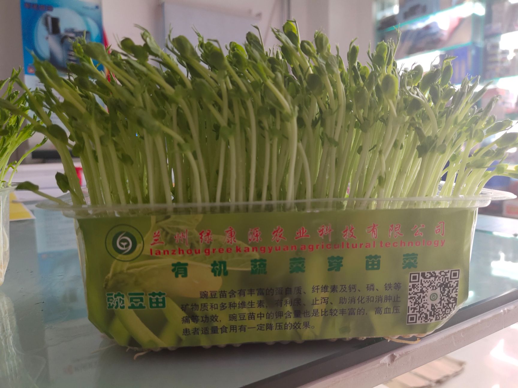  有机芽苗菜豌豆苗