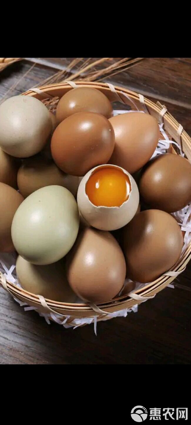 土鸡蛋卵磷脂含量高，富含多种维生素。誉为蛋中之王。