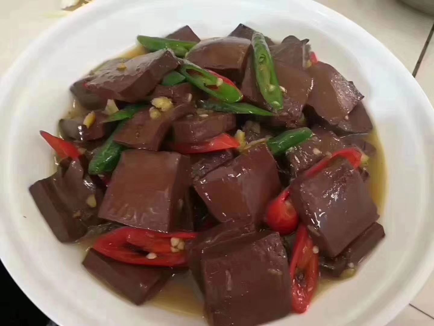 猪血