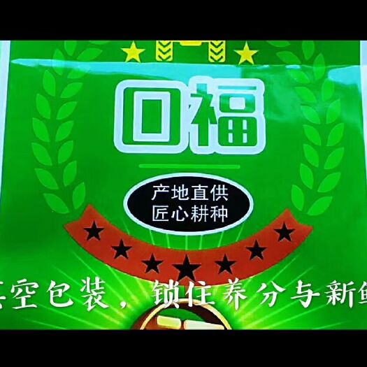翁牛特旗 口福大米，口感绵软，内蒙特产。