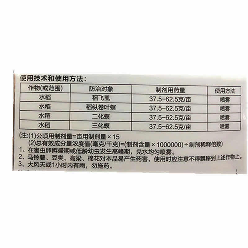 比赛尔20克吡虫杀虫单 卷叶螟 钻心虫蚜虫农药杀虫剂