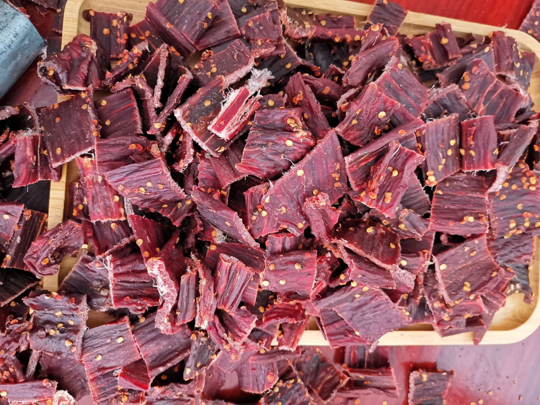 手撕牛肉干 四川特产风干牛肉干500克袋装阿坝藏族牦牛肉包邮半斤一包