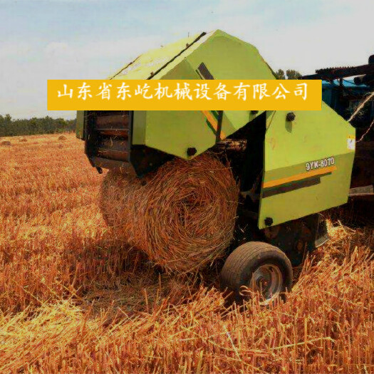 嘉祥县粉碎打捆机 玉米秸秆捡拾打捆机牛羊死饲料青贮打捆机全自动粉碎青储打捆机