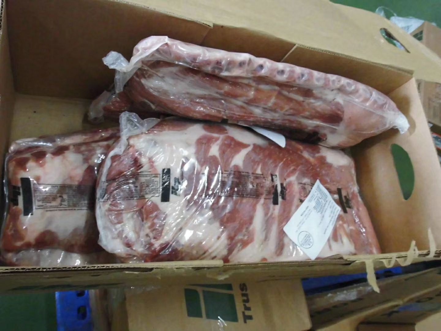 猪肉类 美国🇺🇸三厂加厚肋排，五月份船期