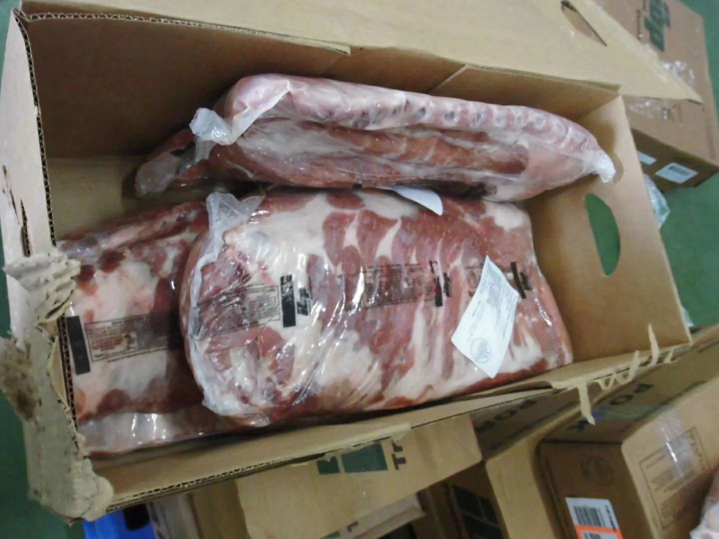 猪肉类 美国🇺🇸三厂加厚肋排，五月份船期