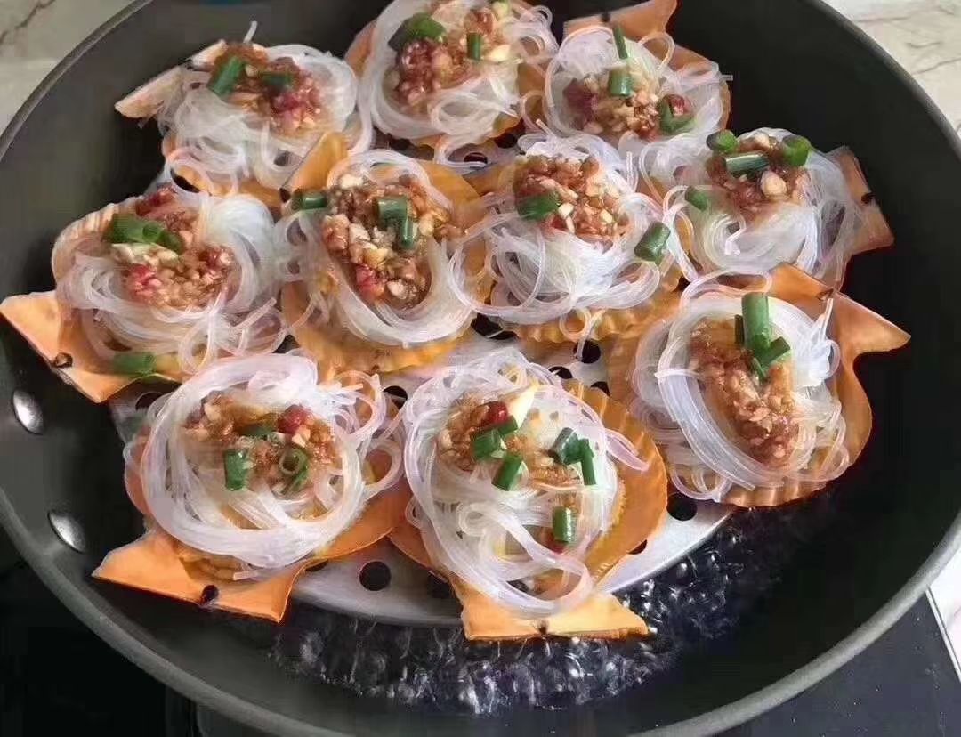  新鲜扇贝