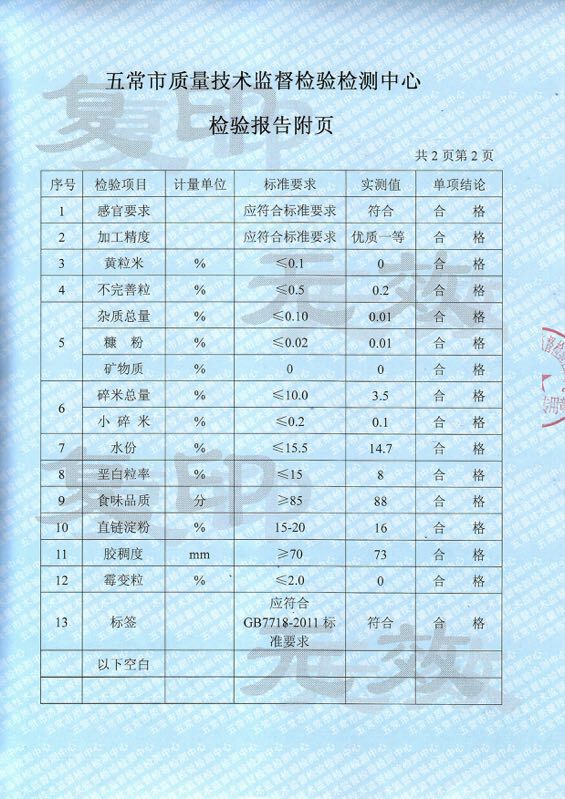  正宗五常大米