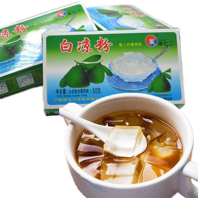  广西徐七二黑凉粉/白凉粉，奶茶店，闺蜜家庭下午茶消暑良品