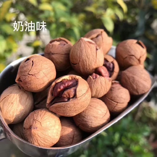 杭州 临安山核桃手剥山核桃批发一件代发