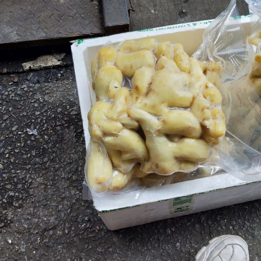  真空包装生姜，