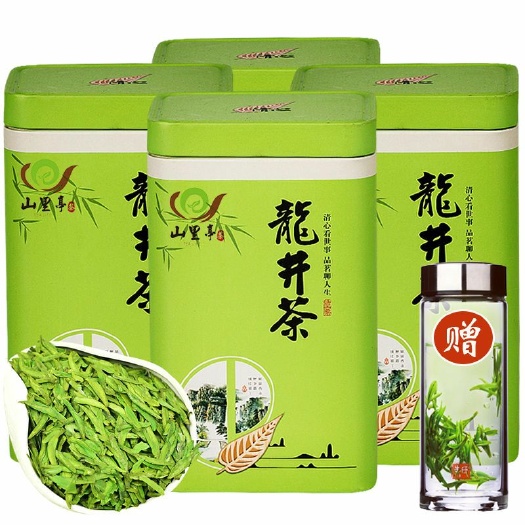福州龙井茶【买一斤送半斤2023新茶】雨前龙井绿茶茶叶散装多规格