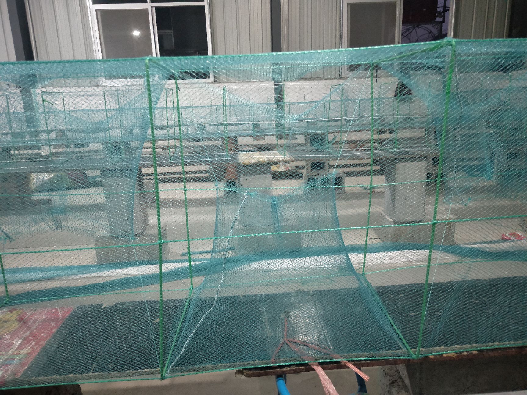 水产养殖捕捞渔网 25米60×40虾笼批发