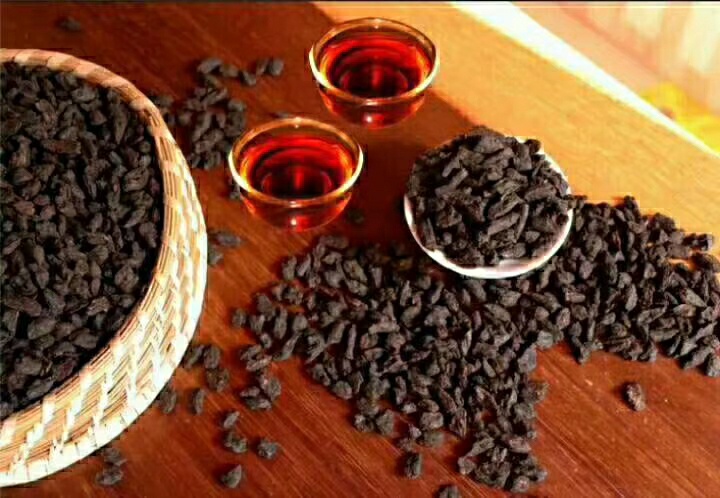 思茅 碎银子又名茶化石汤色红润