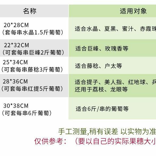 种植套袋  【厂家直销】葡萄套袋纸袋防鸟虫专用的防水葡萄袋子包水果育果袋