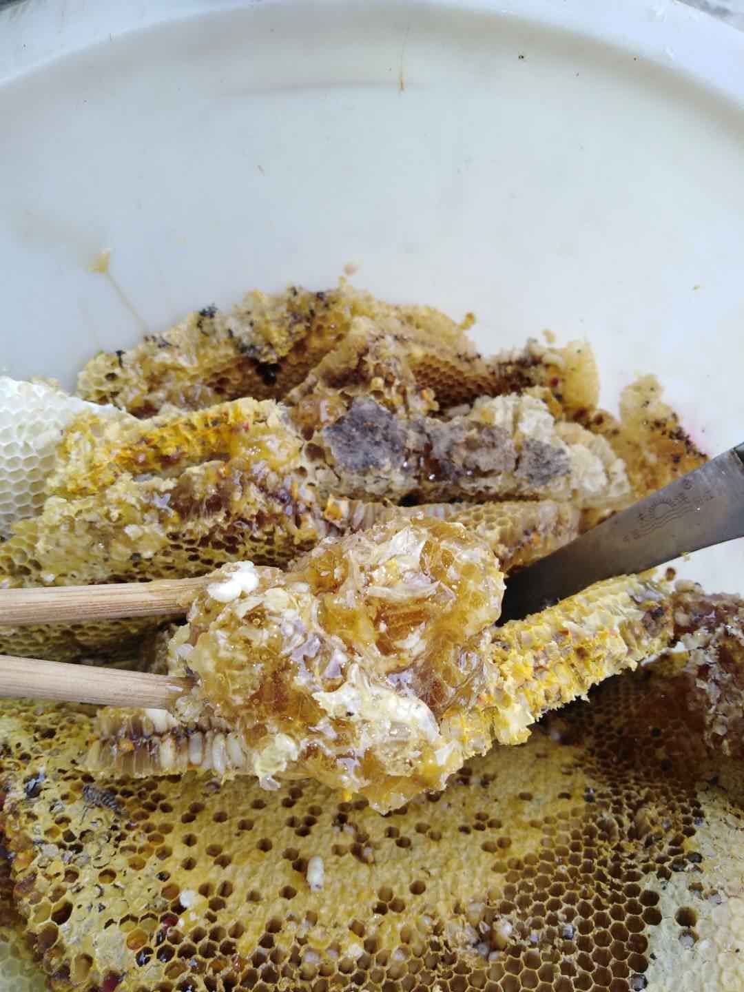  棉花花糖土蜂蜜