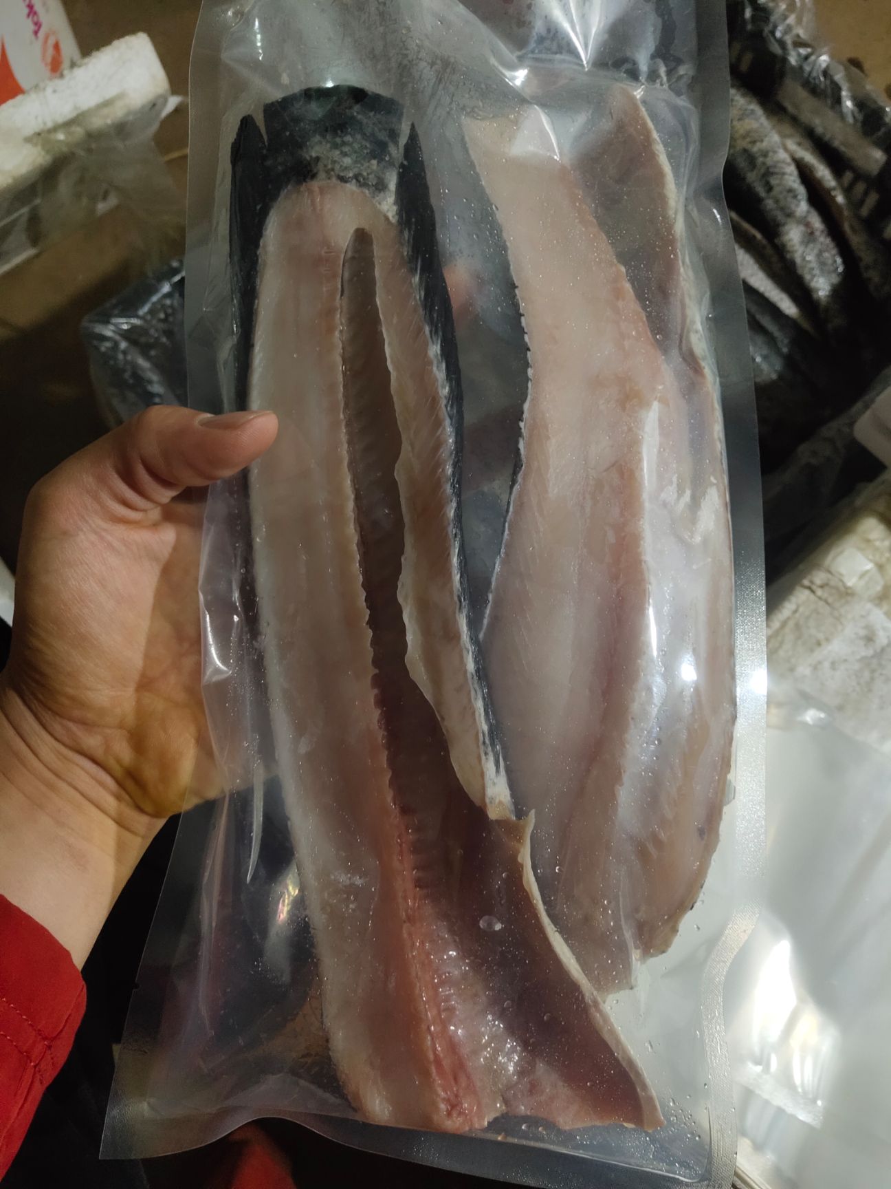 冻黑鱼开背黑鱼黑鱼片火锅鱼烤鱼酸菜鱼水煮鱼锡纸烤鱼