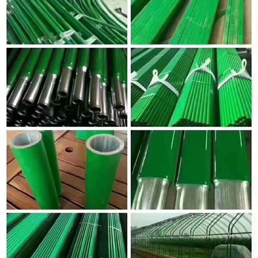 天津 大棚配件 大棚设备 立柱 包塑管 连栋温室骨架