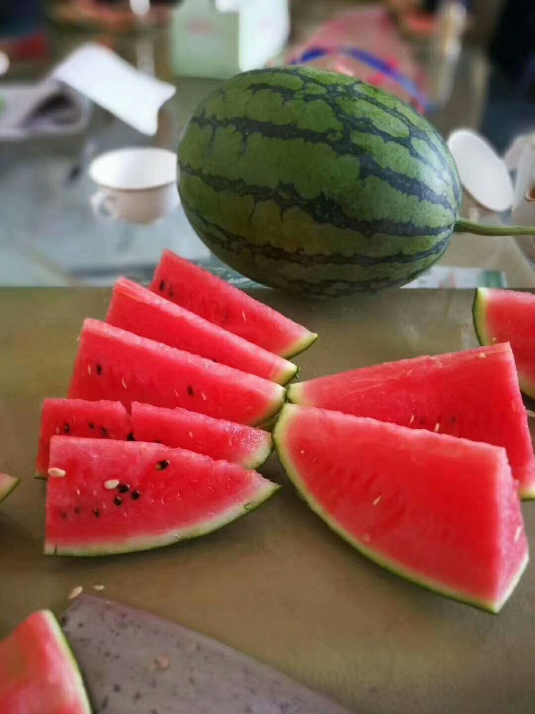 早春红玉西瓜  山东精  优 质西瓜甜瓜大量供应。