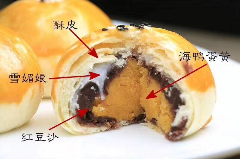 蛋黄酥  火爆‮网全‬的金皇‮蛋记‬黄酥外皮‮到酥‬掉渣1箱12枚