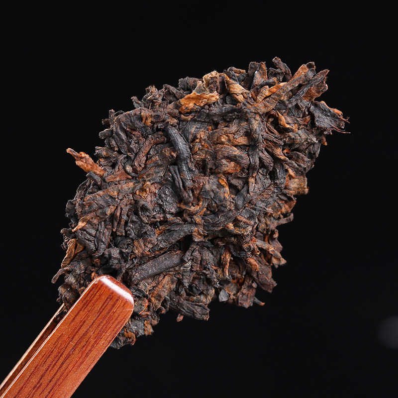  云南普洱茶熟茶普洱茶饼熟普勐库镇产地茶叶七子饼茶