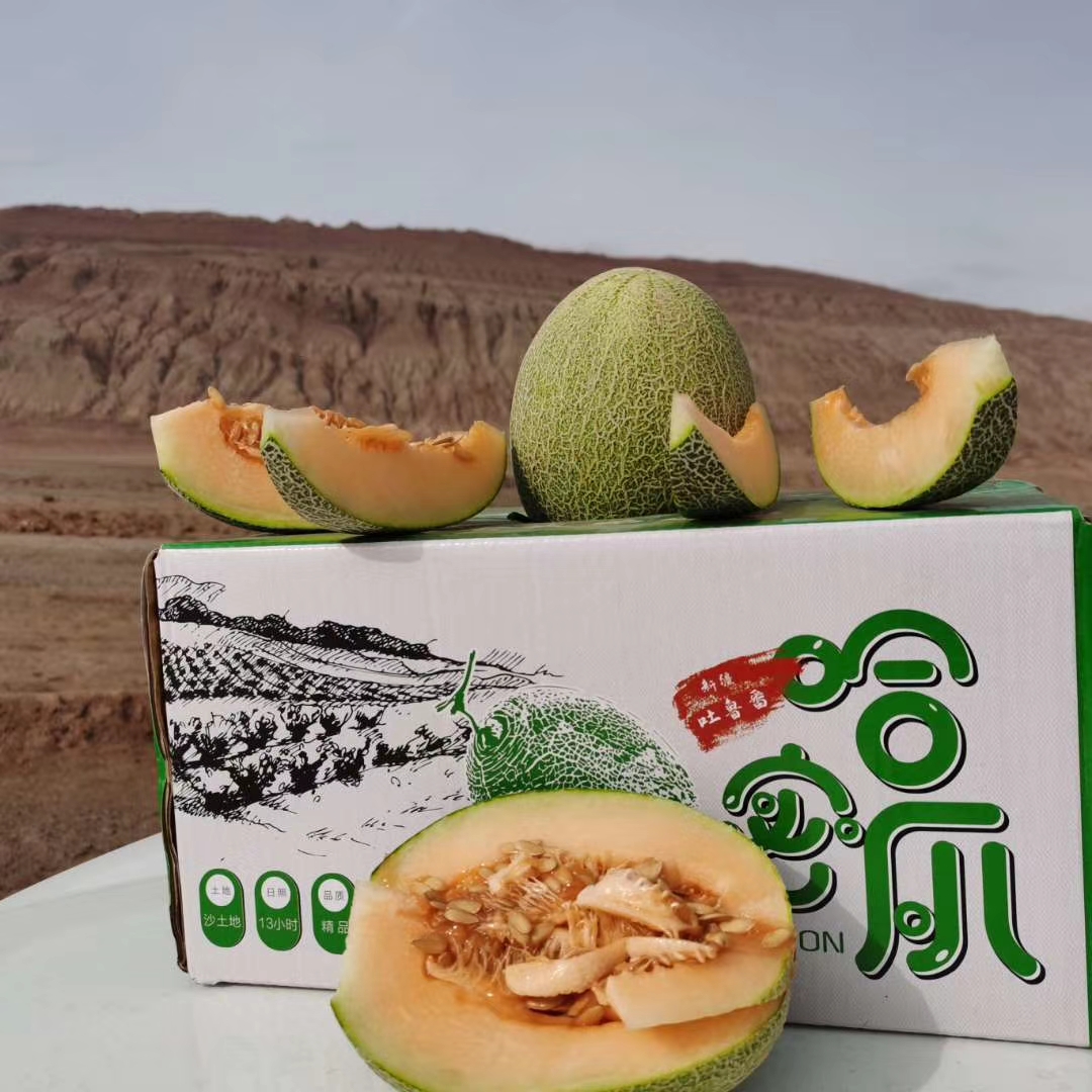 西州蜜  西洲蜜25号新疆吐鲁番地区大棚瓜，糖度高，爽口，网