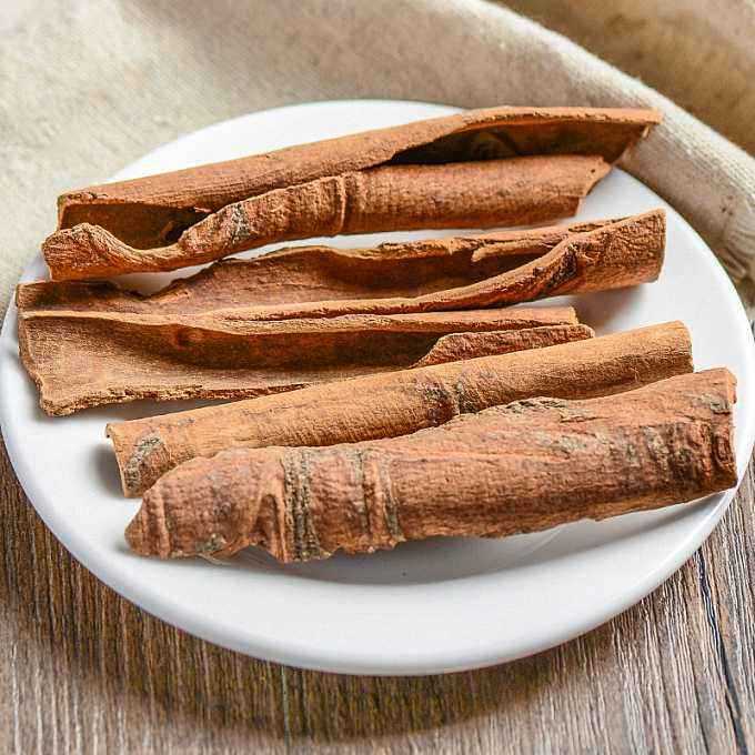  肉桂片中药材香料桂皮丝肉桂茶正品干货250g克