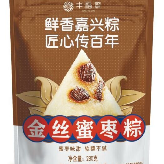 嘉兴嘉兴粽子 金丝 小枣，甜而不腻！