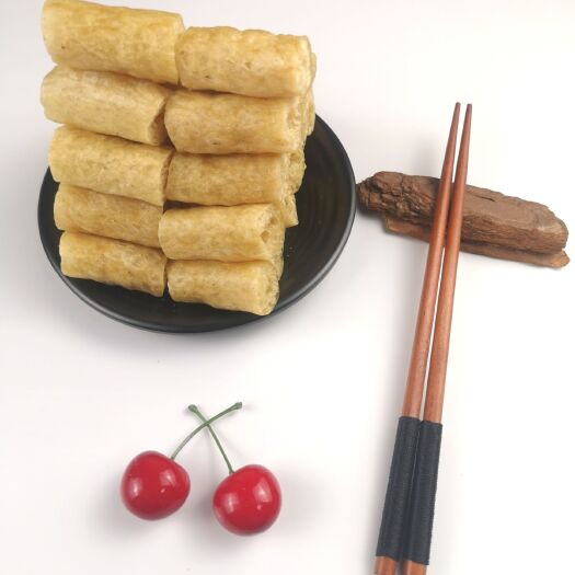 枣庄蛋白肉 豆制品豆肠素鸡肠鸡肠丁火锅麻辣烫材料