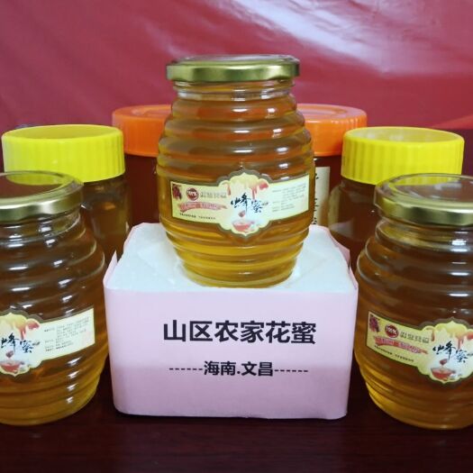 文昌市百花蜜 山区农家花蜜   海南地广坤