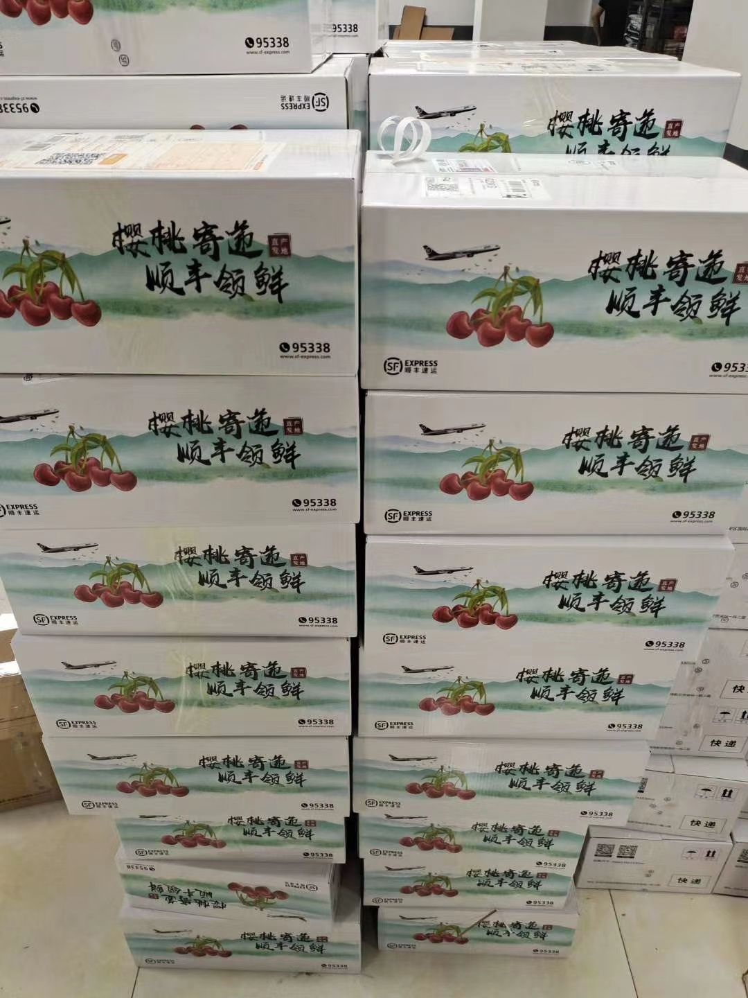  自家樱桃绿色食品