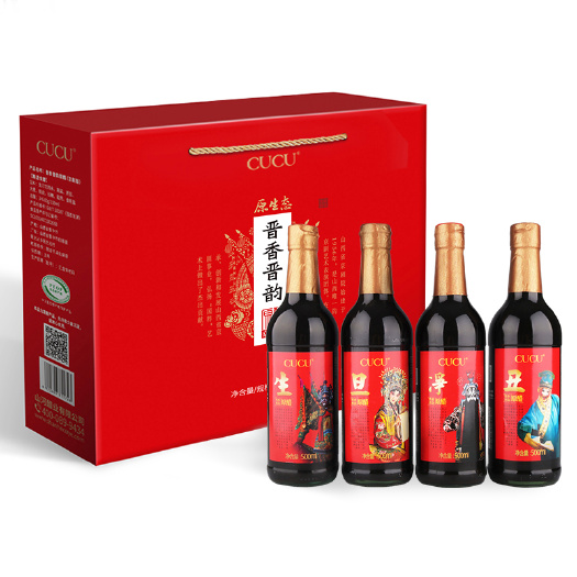 太原陈醋 晋香晋韵  500ml  京剧脸谱礼盒装留言详谈