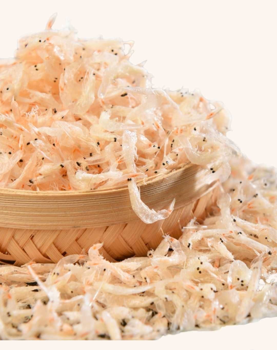  淡干小虾皮无盐虾仁虾皮海米自然晒干即食散装海产干货促销包邮