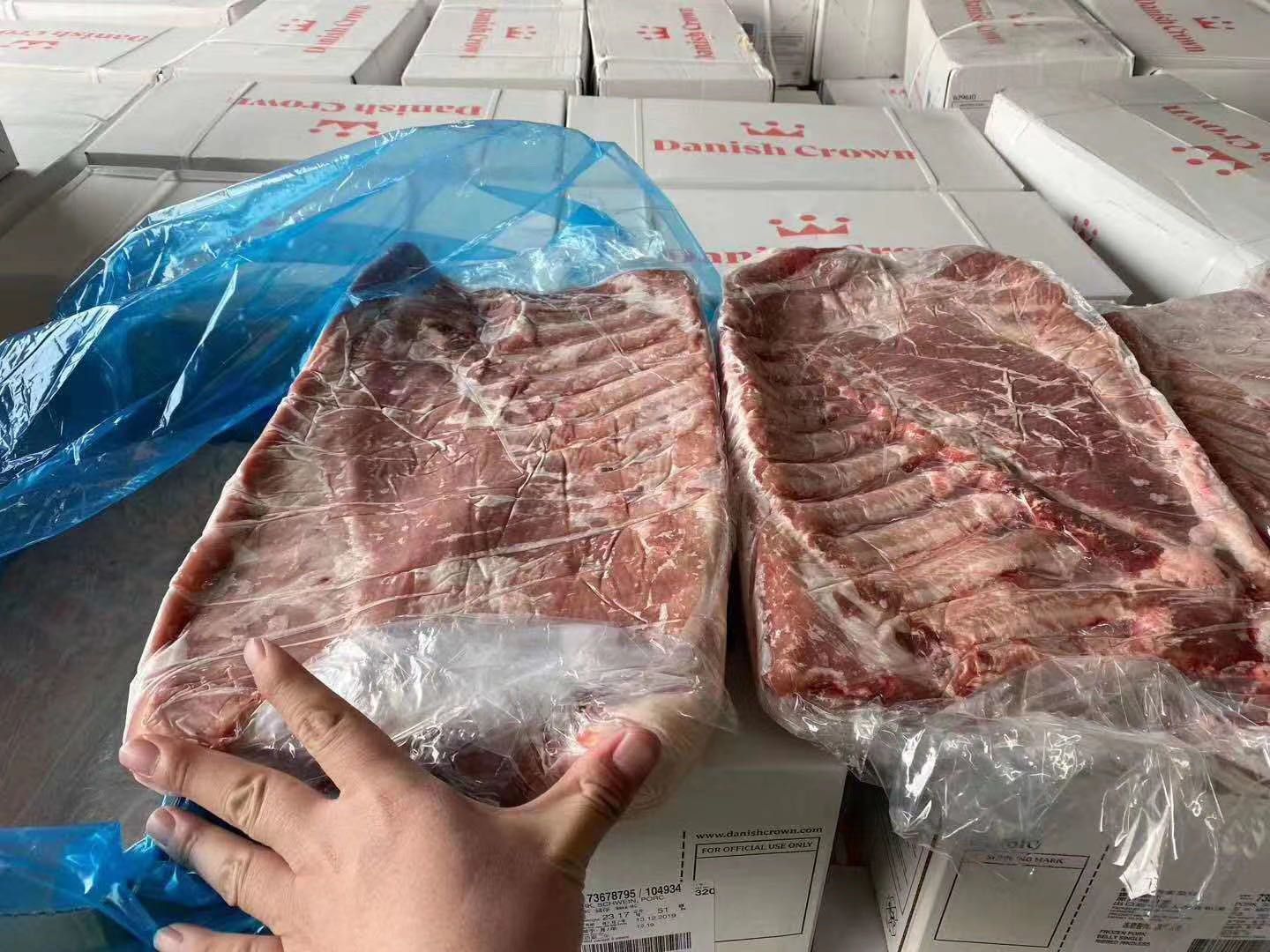 五花肉 丹麦去皮猪五花